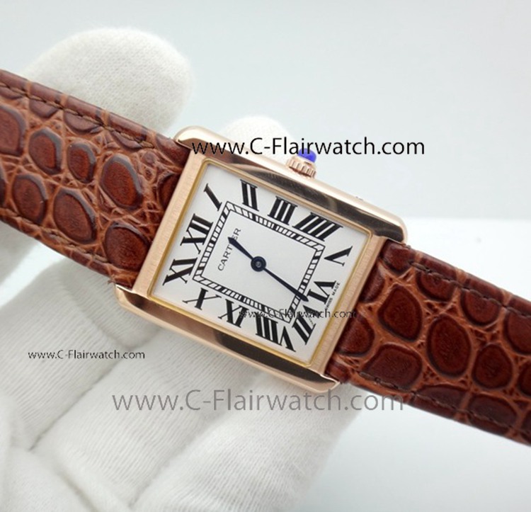 Tank Solo Rose Gold Watch - New Cartier Watches 2019